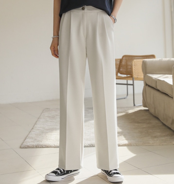 데일리 슬랙스
쭉뻗은핏 심플한실루엣